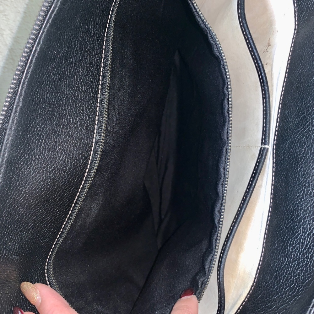 👑✅PRICE FIRM✅ COACH Black Leather Business Briefcase - Picture 13 of 17